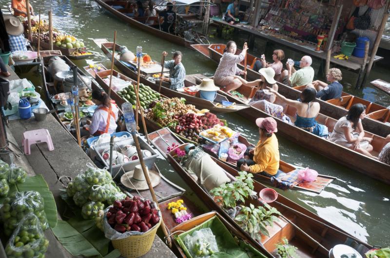 Damnoen Saduak Floating Market, Thailand