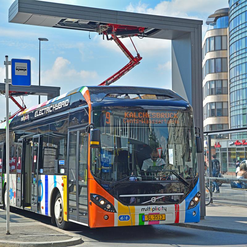 Electric bus in Luxembourg